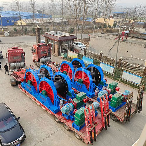 25噸鑿井絞車制作&發貨！